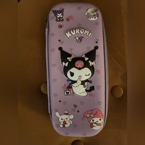 (Brand New) Kuromi back to school set with pens, erasers, pencils, and sharpener